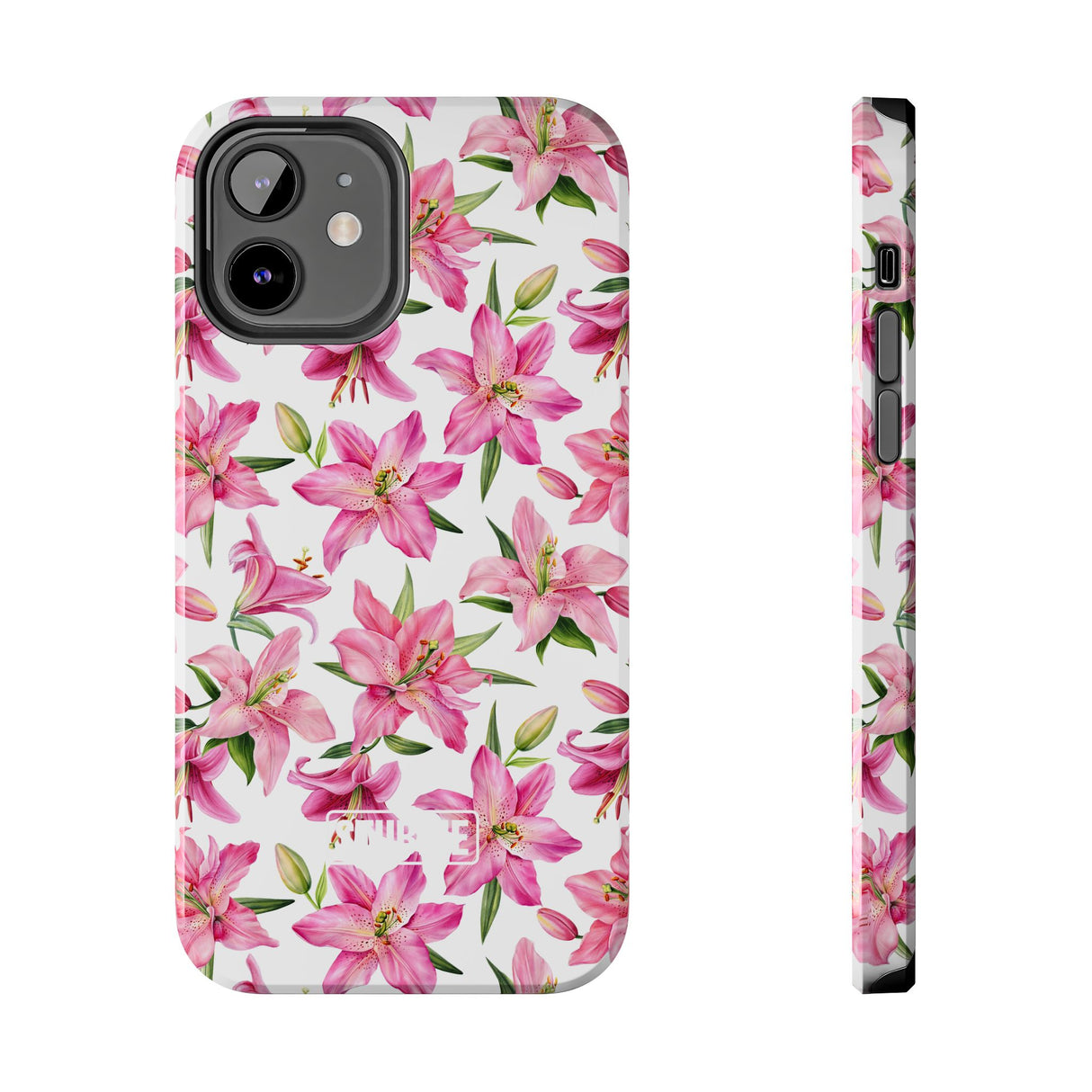 STUBBIE Phone Case for Apple iPhone - Pink Lily Flower Phone Case