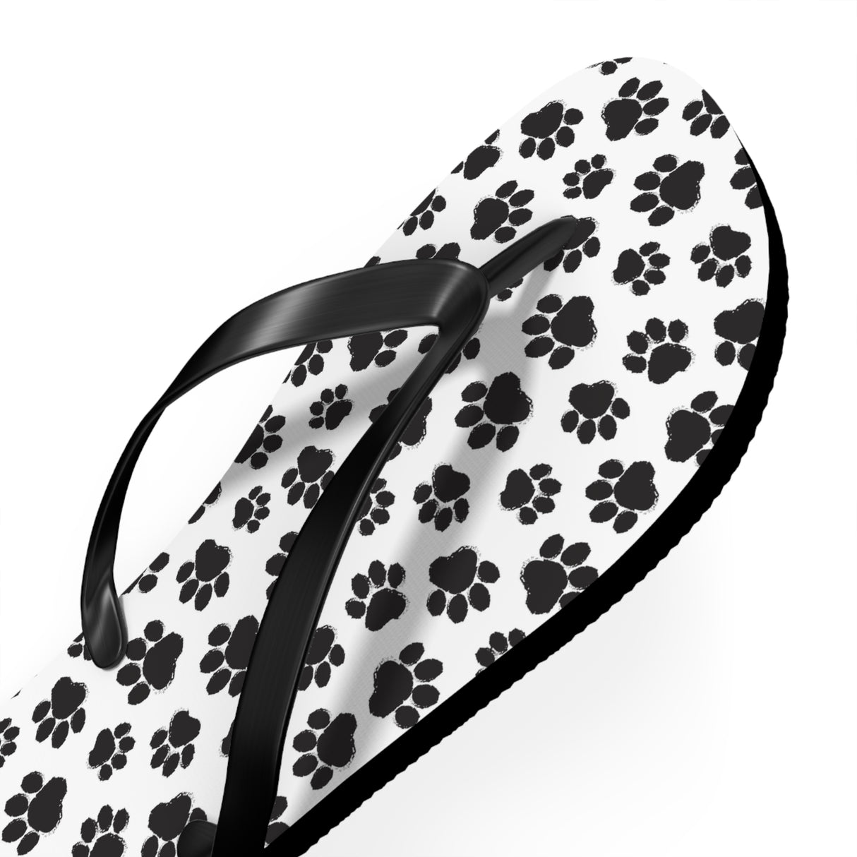 Paw Print Flip Flops