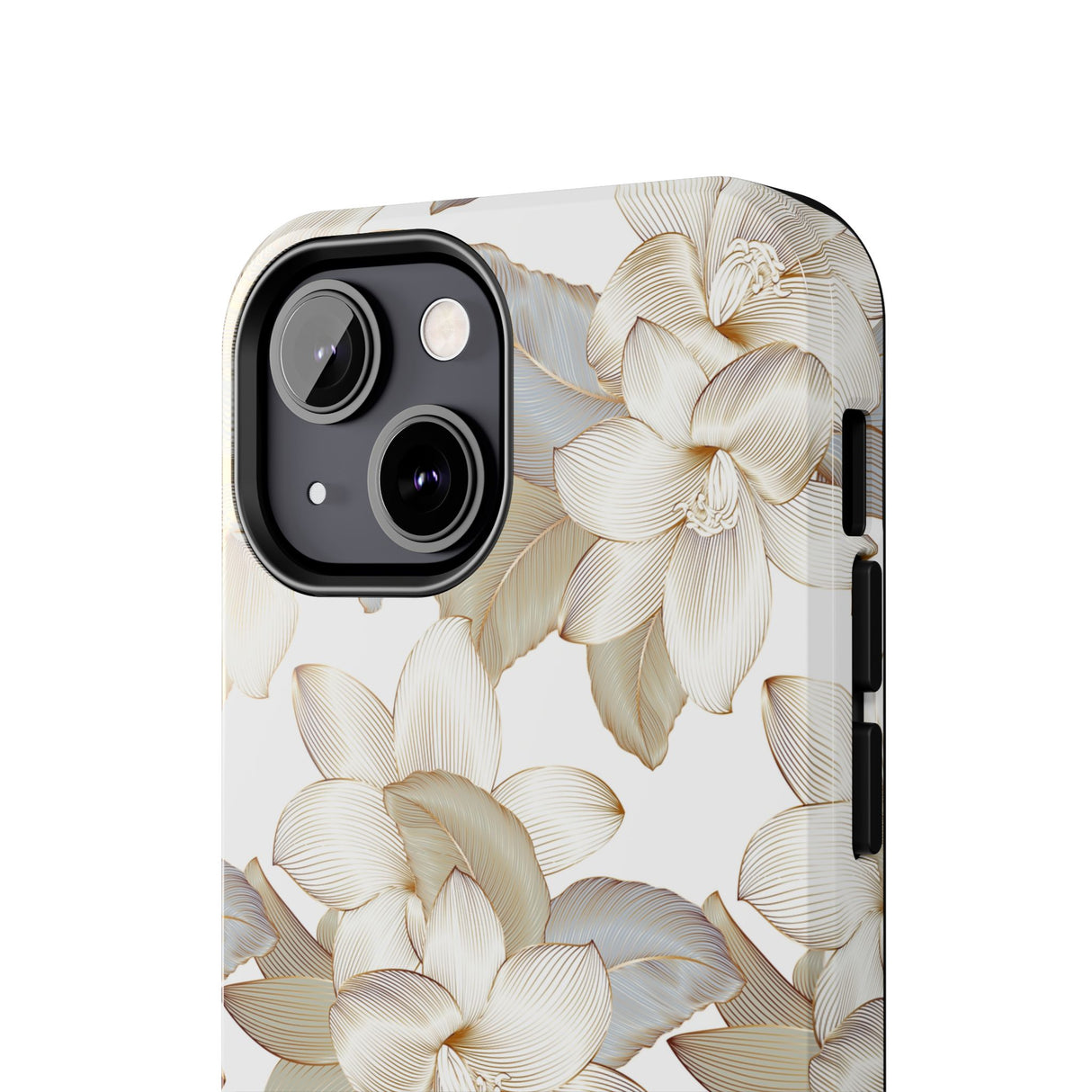 STUBBIE Phone Case for Apple iPhone - White Flowers Phone Case