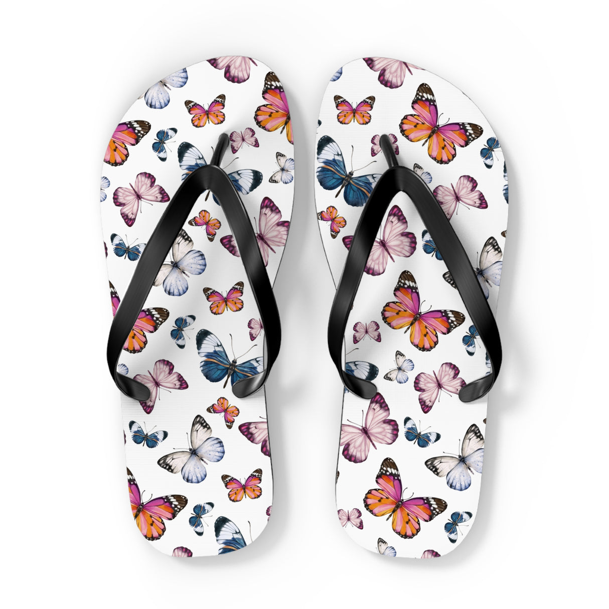 Butterfly Flip Flops