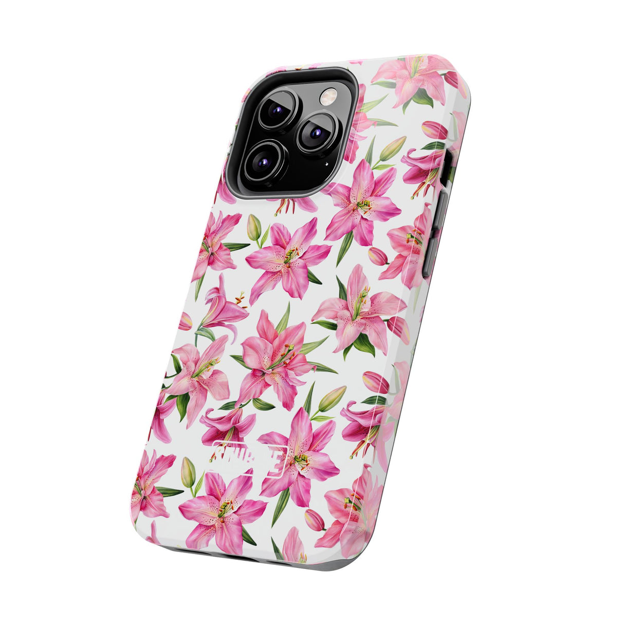 STUBBIE Phone Case for Apple iPhone - Pink Lily Flower Phone Case