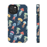 STUBBIE Phone Case for Apple iPhone - Jellyfish Stubbie