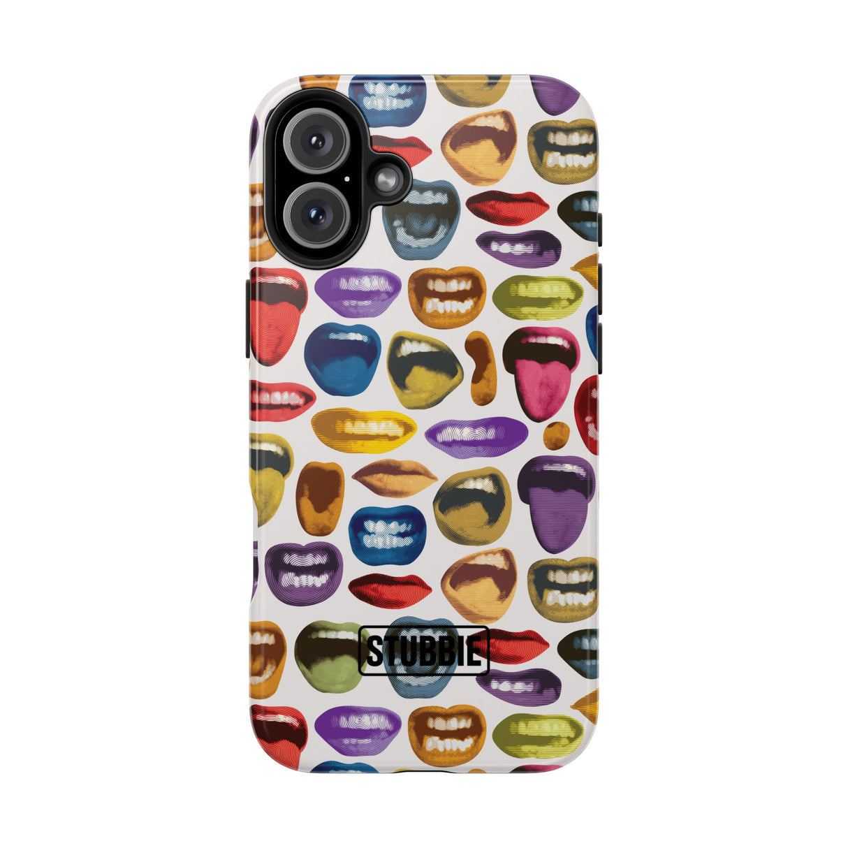 STUBBIE Phone Case for Apple iPhone - Lips Phone Case