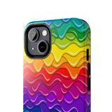 STUBBIE Phone Case for Apple iPhone - Rainbow Cake Phone Case