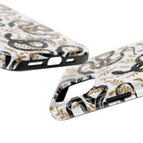 STUBBIE Phone Case for Apple iPhone - Black Snake Phone Case