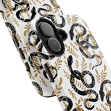 STUBBIE Phone Case for Apple iPhone - Black Snake Phone Case