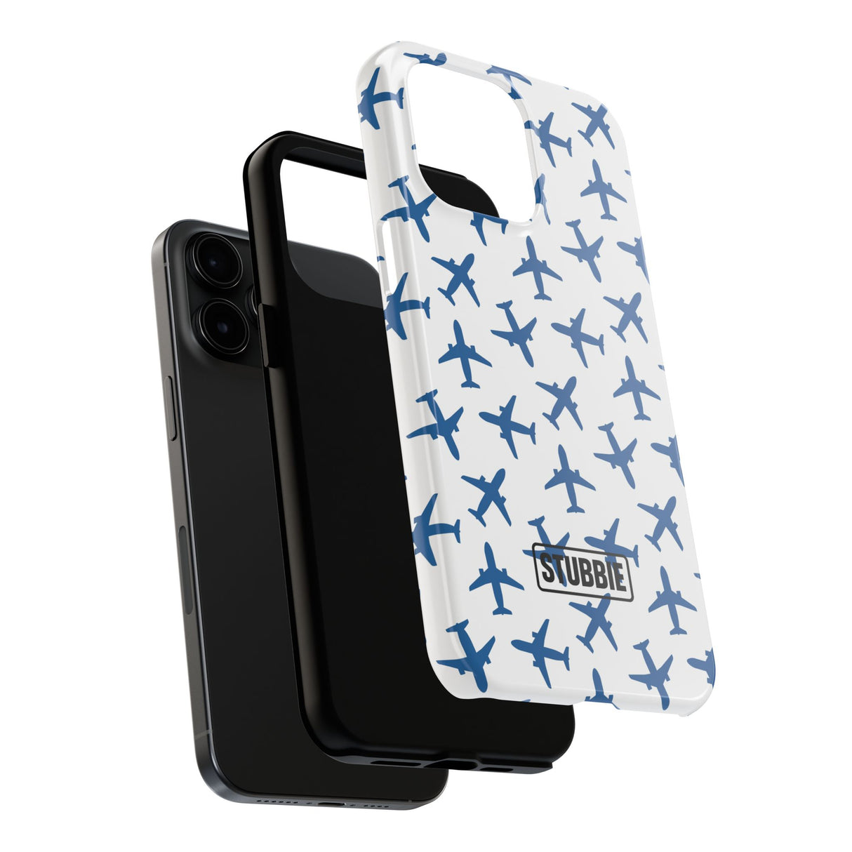 STUBBIE Phone Case for Apple iPhone - Just Plane Stubbie