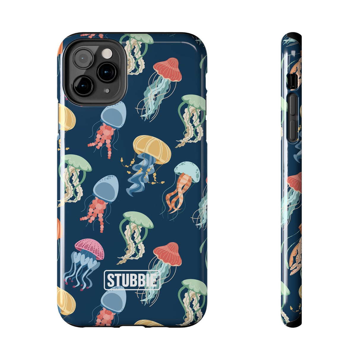 STUBBIE Phone Case for Apple iPhone - Jellyfish Stubbie