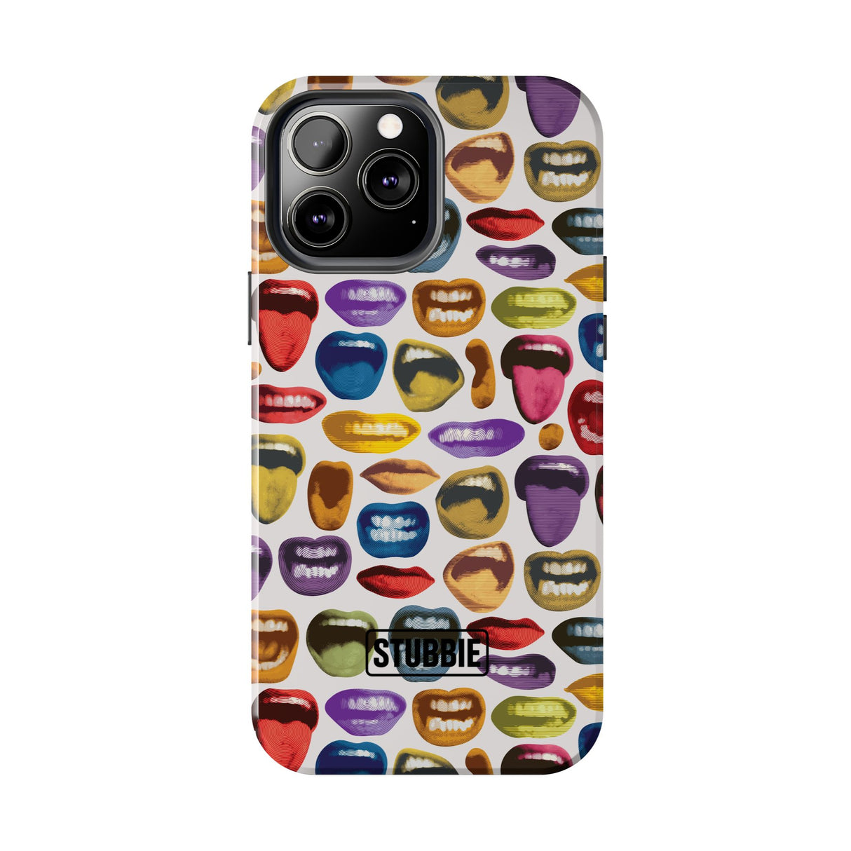STUBBIE Phone Case for Apple iPhone - Lips Phone Case