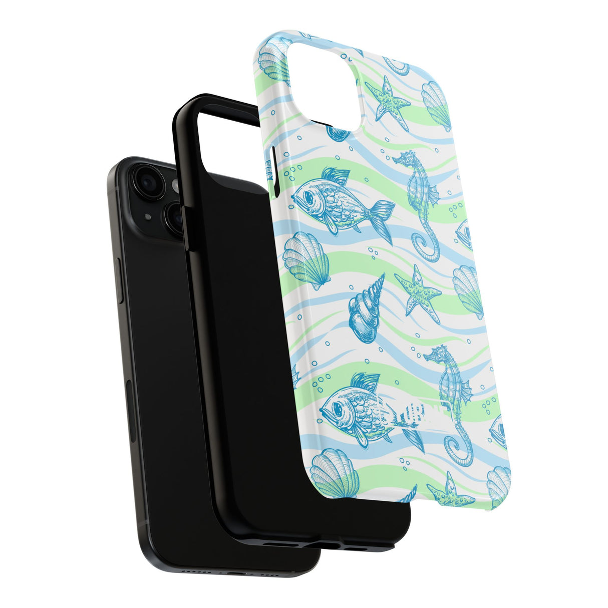 STUBBIE Phone Case for Apple iPhone - Seahorse Phone Case