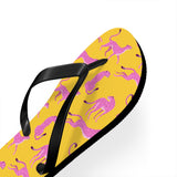 Cheetah Flip Flops