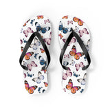 Butterfly Flip Flops