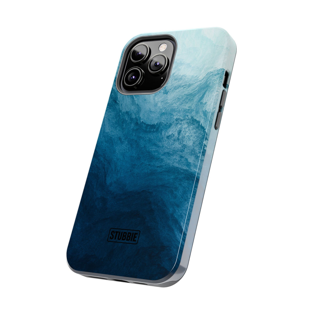 STUBBIE Phone Case for Apple iPhone - Blue Marble Phone Case
