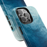 STUBBIE Phone Case for Apple iPhone - Blue Marble Phone Case