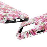 STUBBIE Phone Case for Apple iPhone - Pink Lily Flower Phone Case