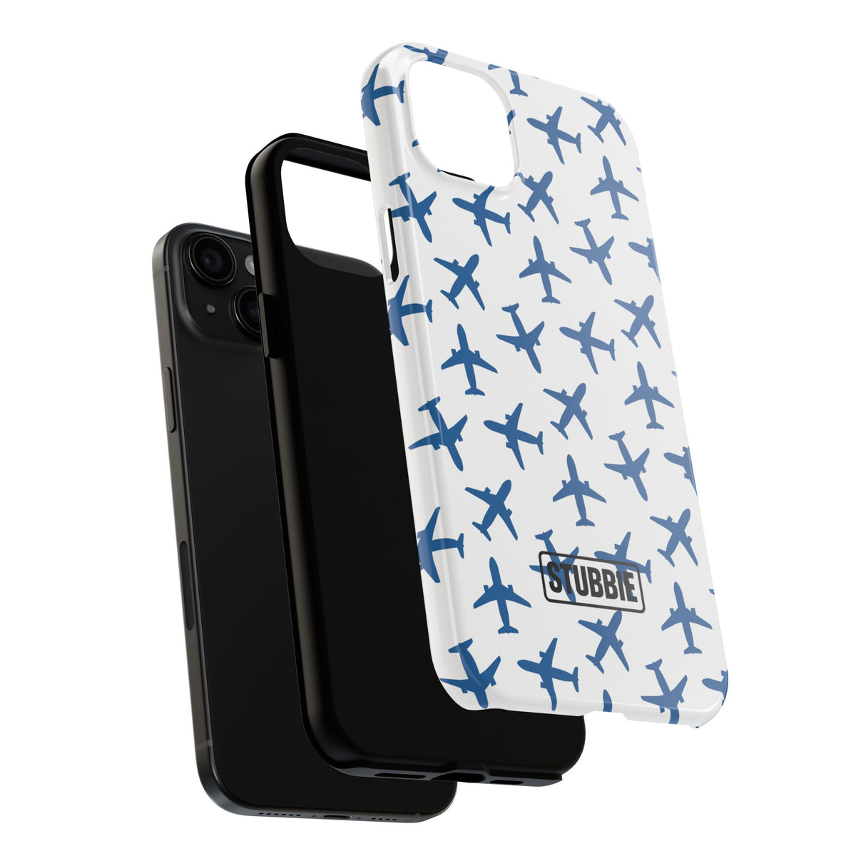 STUBBIE Phone Case for Apple iPhone - Just Plane Stubbie