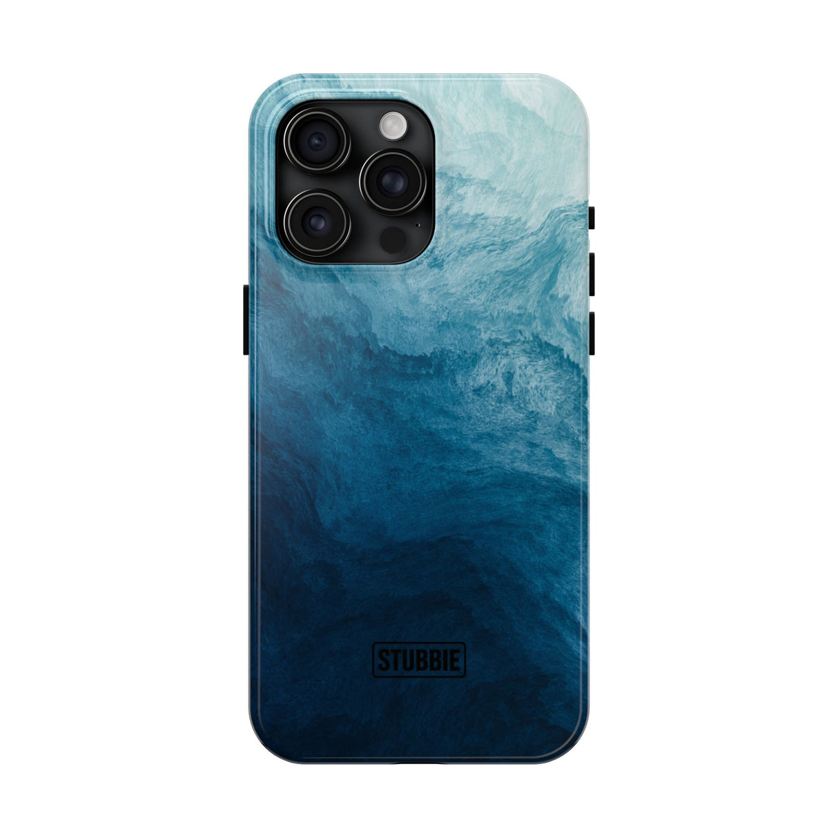 STUBBIE Phone Case for Apple iPhone - Blue Marble Phone Case
