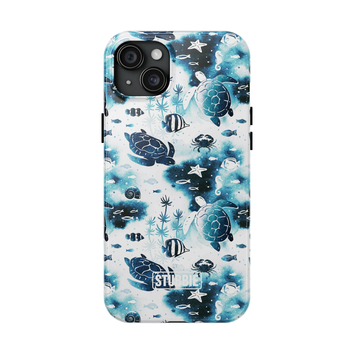 STUBBIE Phone Case for Apple iPhone - Fish And Turtle Phone Case