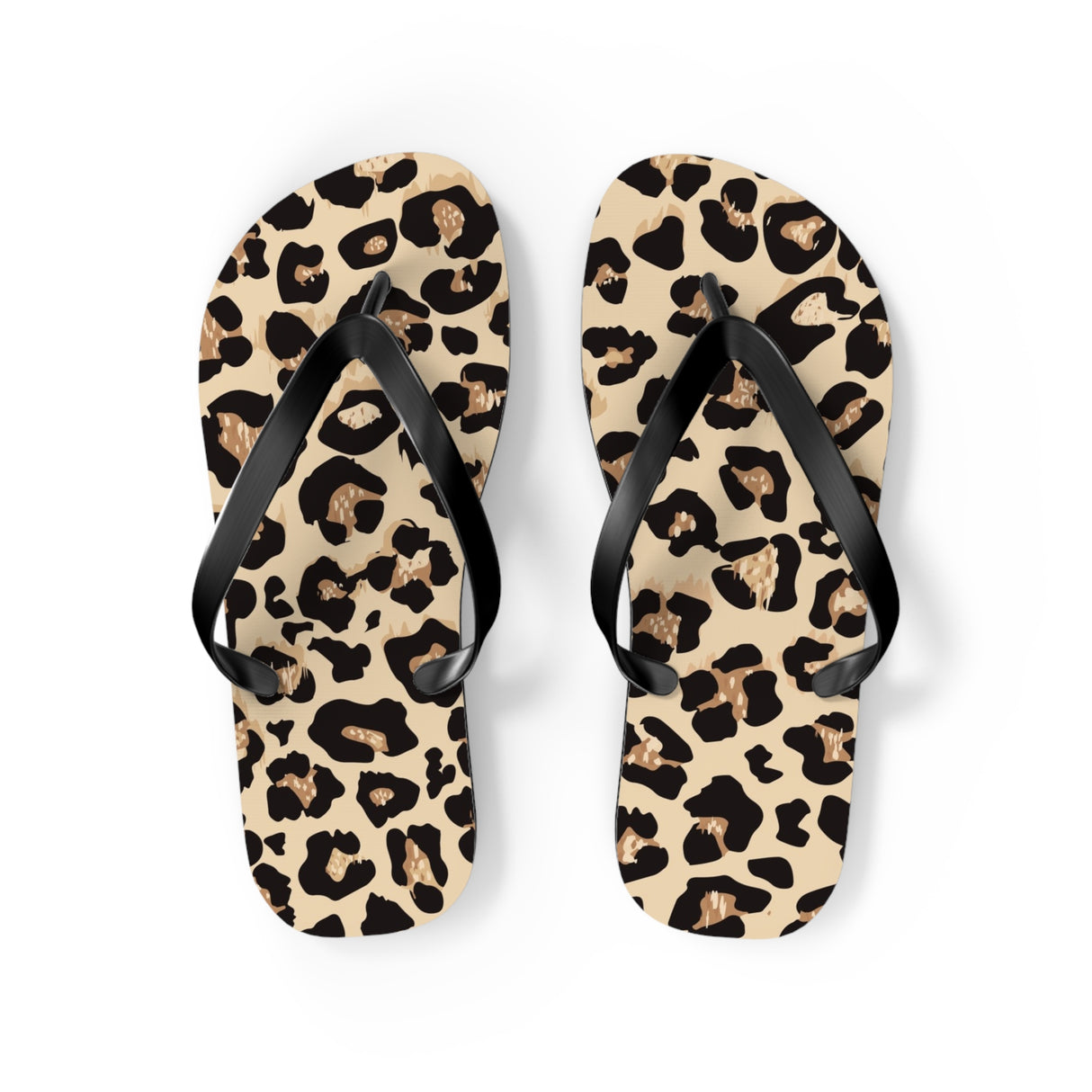STUBBIE Leopard Print Flip Flops - Leopard STUBBIE