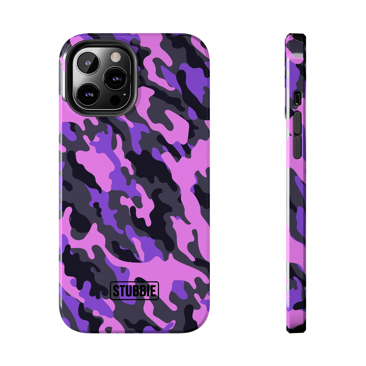 STUBBIE Phone Case for Apple iPhone - Pink Camo Phone Case