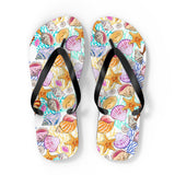 Flip Flops With Seashells