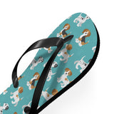Cute Puppies Flip Flops