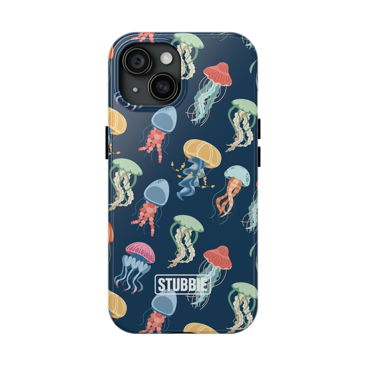 STUBBIE Phone Case for Apple iPhone - Jellyfish Stubbie