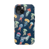 STUBBIE Phone Case for Apple iPhone - Jellyfish Stubbie