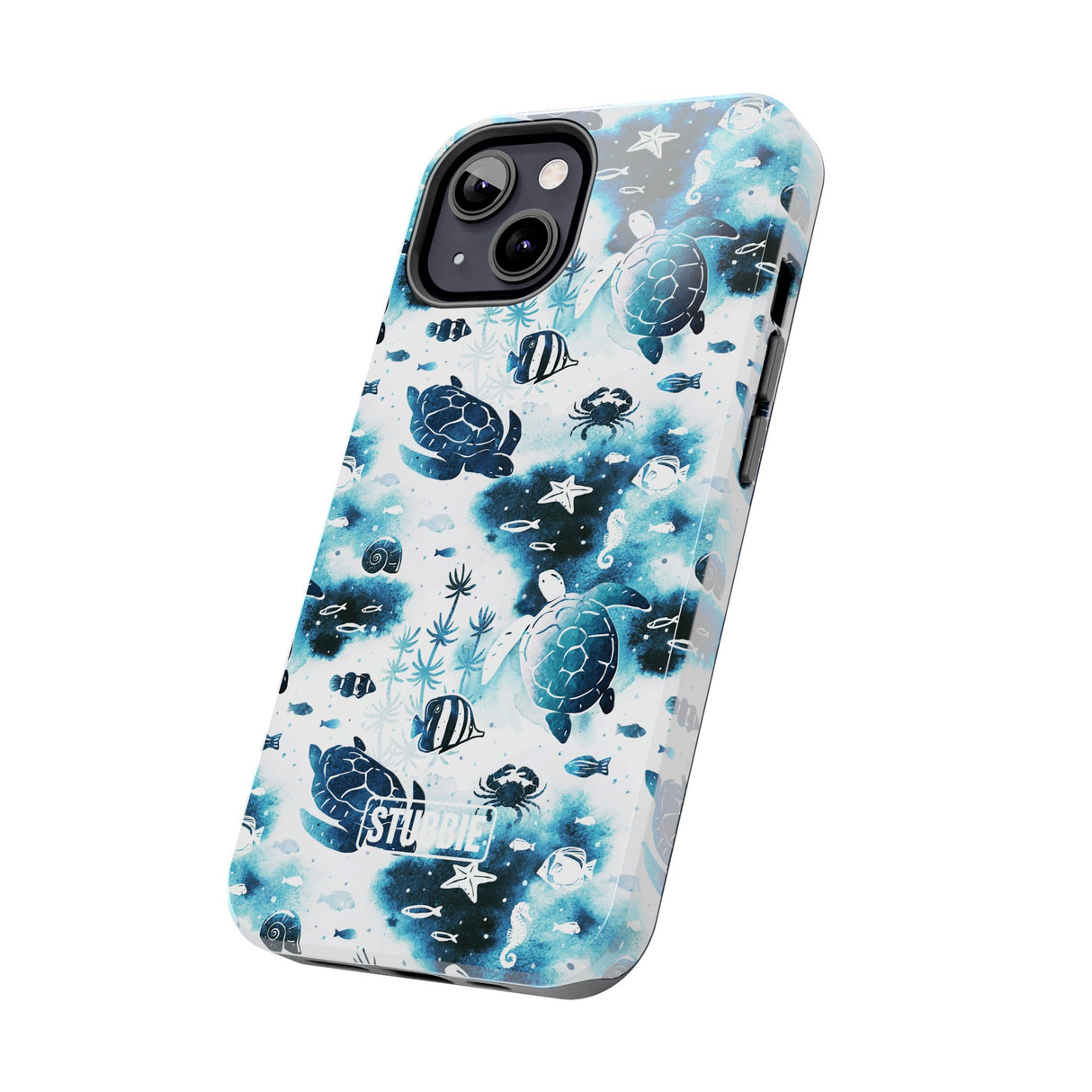 STUBBIE Phone Case for Apple iPhone - Fish And Turtle Phone Case