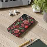 STUBBIE Phone Case for Apple iPhone - Pomegranate Phone Case