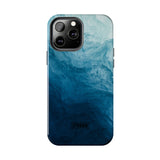 STUBBIE Phone Case for Apple iPhone - Blue Marble Phone Case
