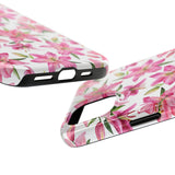 STUBBIE Phone Case for Apple iPhone - Pink Lily Flower Phone Case