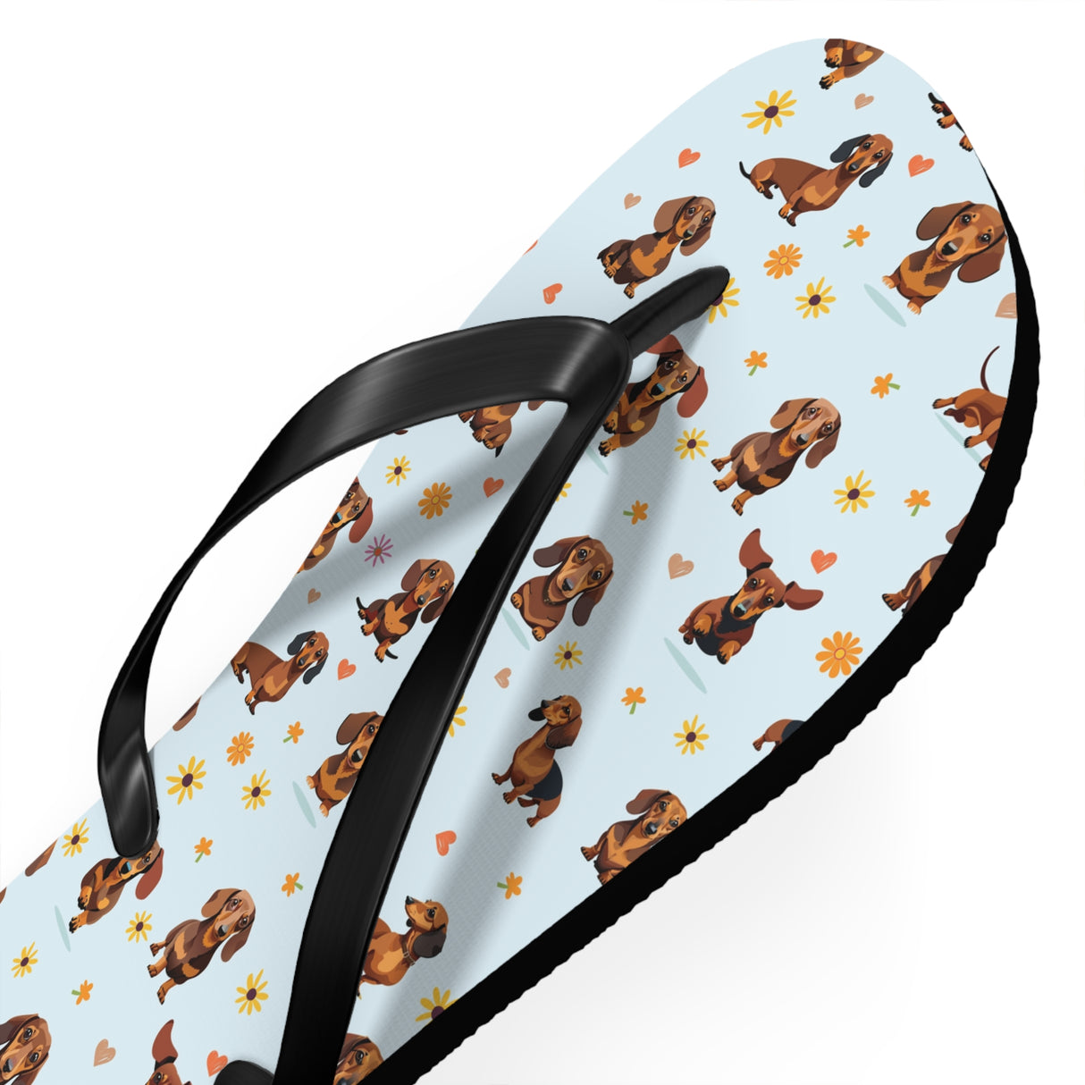 Dachshund Flip Flops