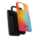 STUBBIE Phone Case for Apple iPhone - Rainbow Blue Stubbie
