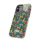 STUBBIE Phone Case for Apple iPhone - Hiding Jungle Birds Stubbie
