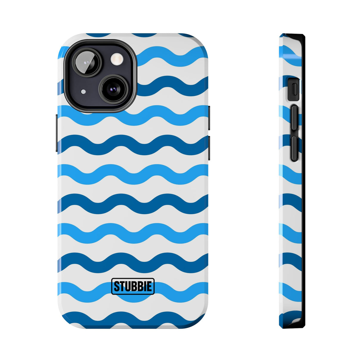 STUBBIE Phone Case for Apple iPhone - Rolling Seas Stubbie