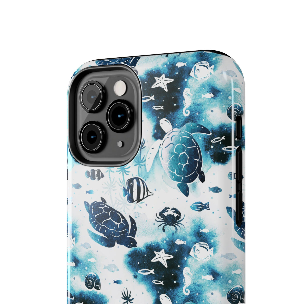 STUBBIE Phone Case for Apple iPhone - Fish And Turtle Phone Case