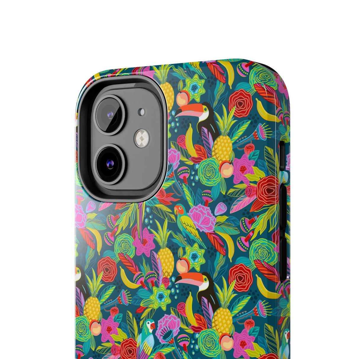 STUBBIE Phone Case for Apple iPhone - Hiding Jungle Birds Stubbie
