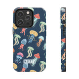 STUBBIE Phone Case for Apple iPhone - Jellyfish Stubbie
