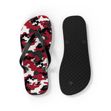 Red Camo Flip Flops