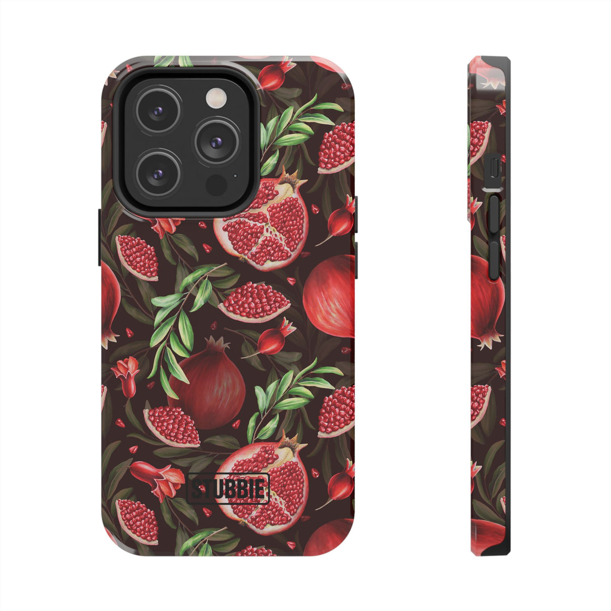 STUBBIE Phone Case for Apple iPhone - Pomegranate Phone Case