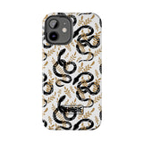 STUBBIE Phone Case for Apple iPhone - Black Snake Phone Case