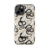 STUBBIE Phone Case for Apple iPhone - Black Snake Phone Case