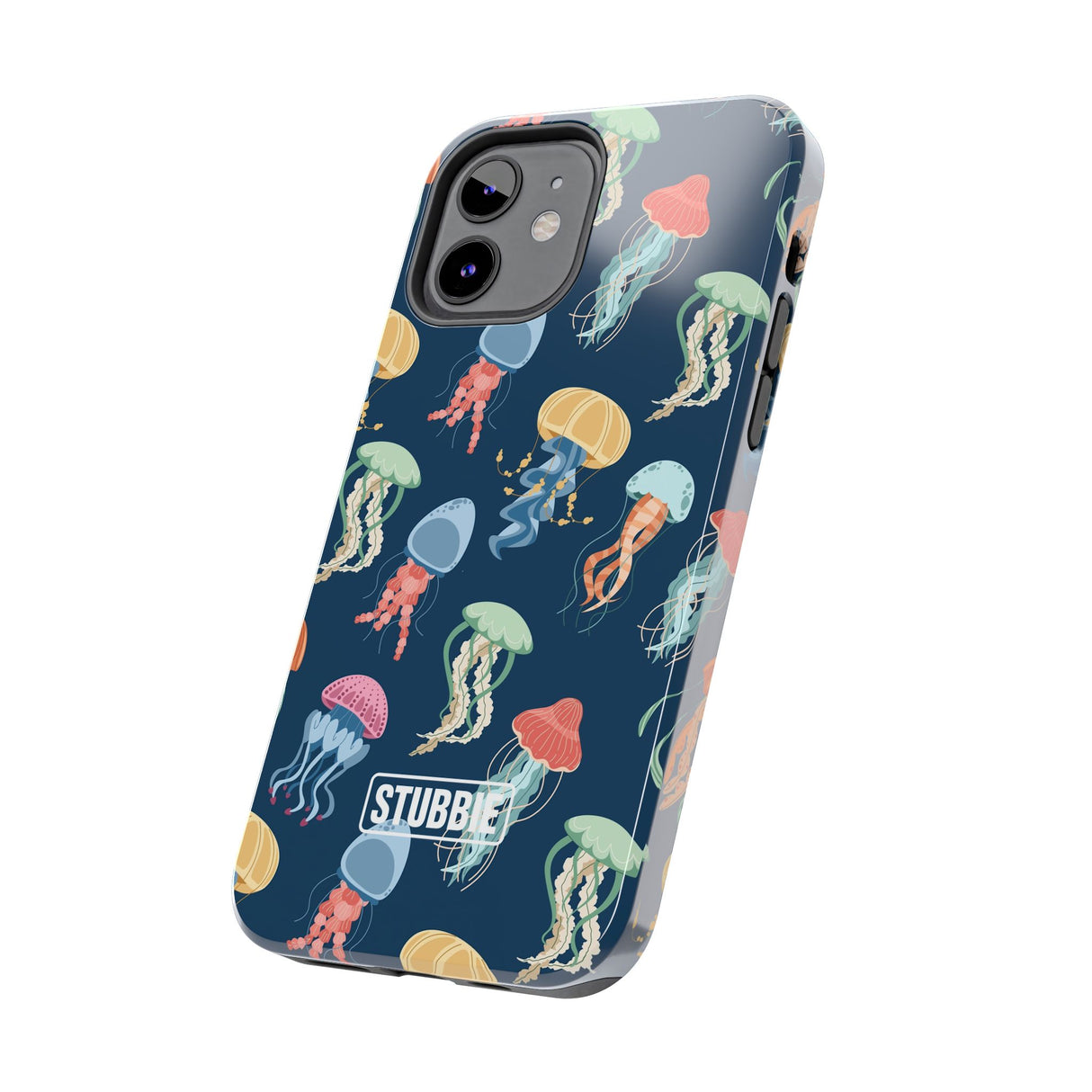 STUBBIE Phone Case for Apple iPhone - Jellyfish Stubbie
