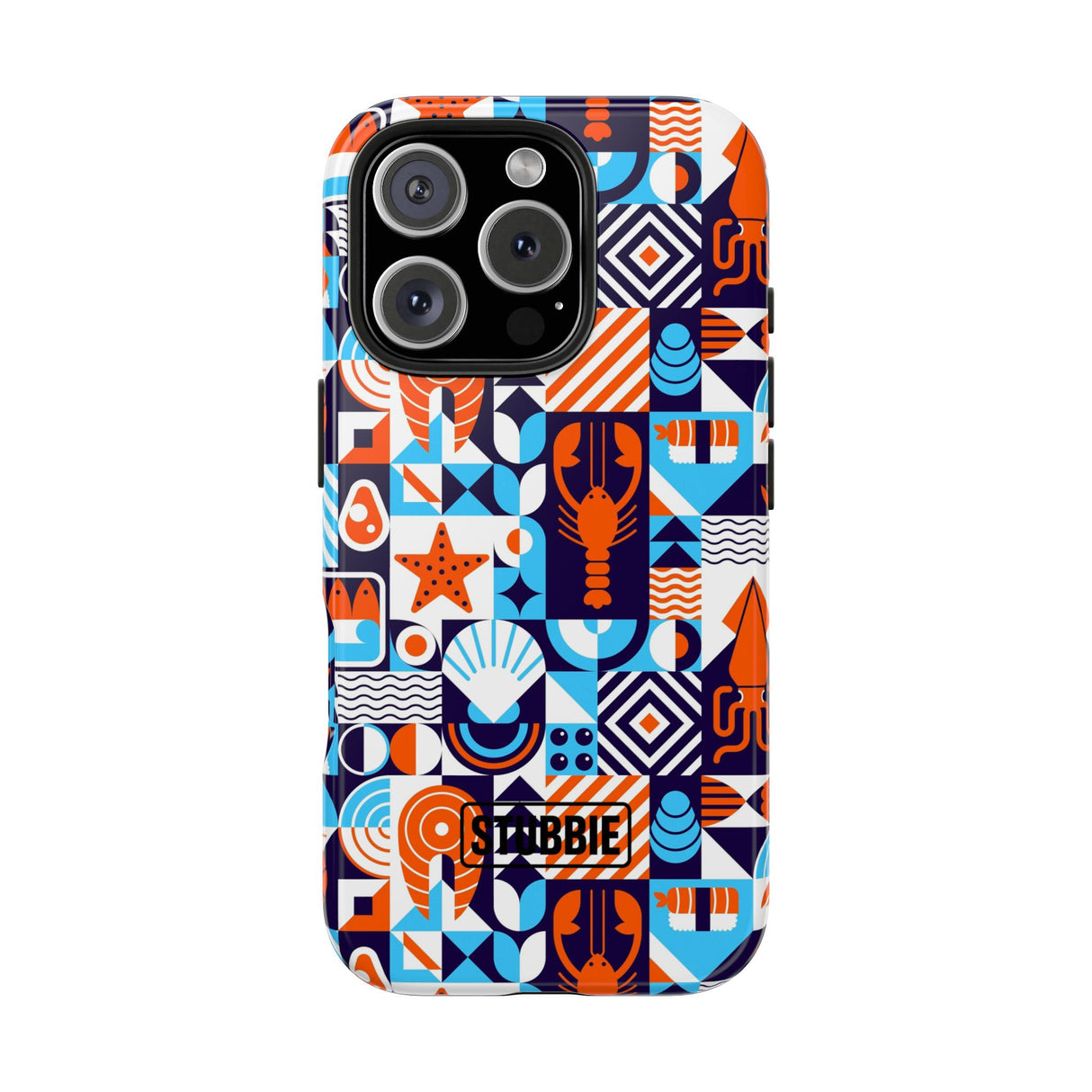 STUBBIE Phone Case for Apple iPhone - Something Fishy Stubbie