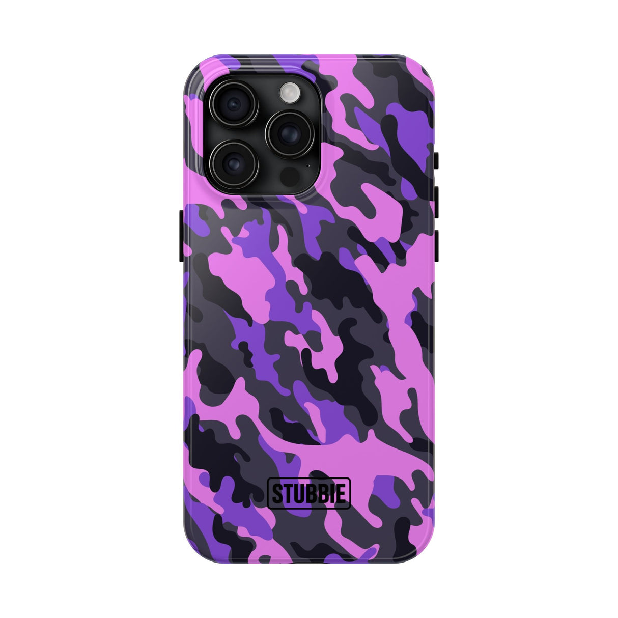 STUBBIE Phone Case for Apple iPhone - Pink Camo Phone Case