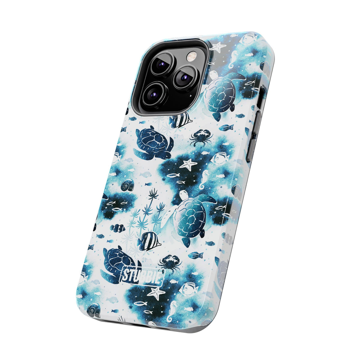 STUBBIE Phone Case for Apple iPhone - Fish And Turtle Phone Case