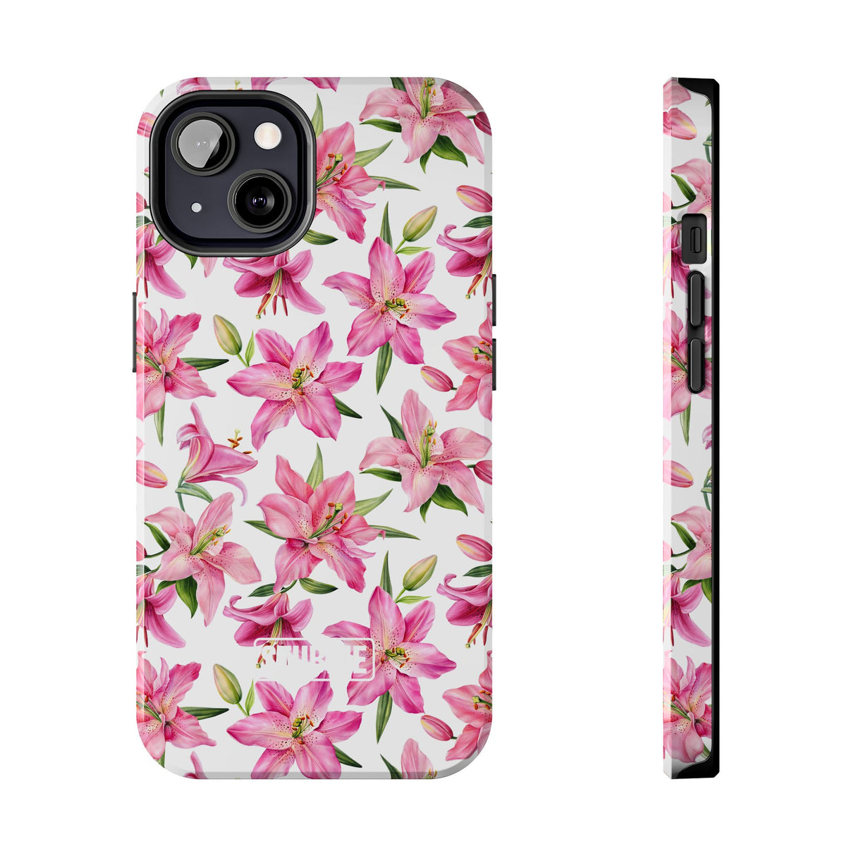 STUBBIE Phone Case for Apple iPhone - Pink Lily Flower Phone Case