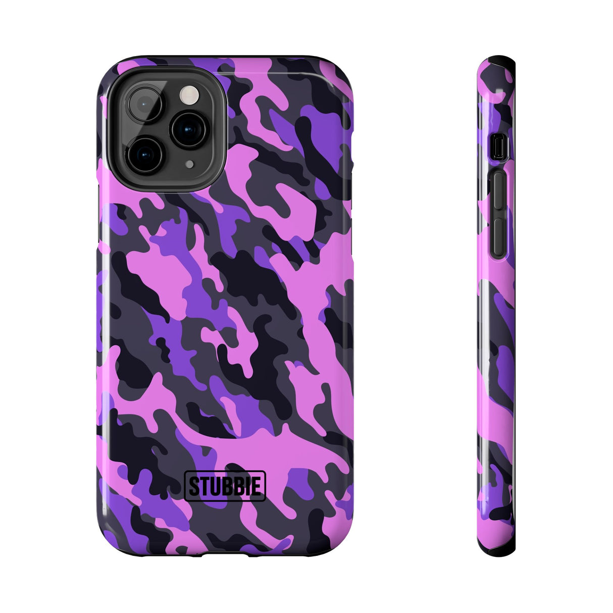 STUBBIE Phone Case for Apple iPhone - Pink Camo Phone Case