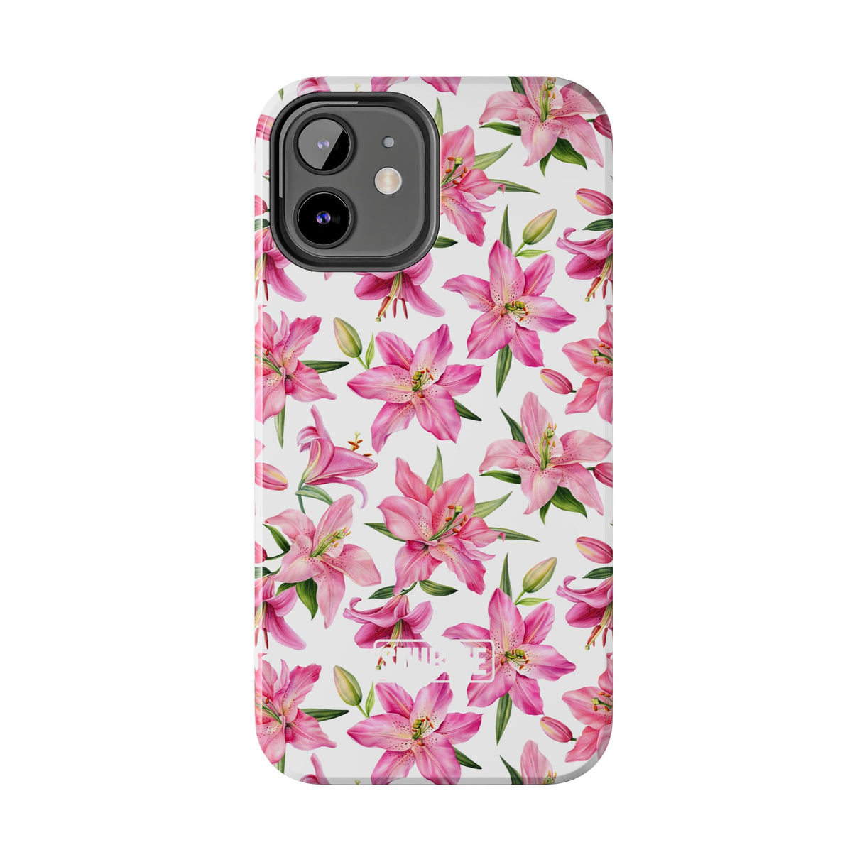 STUBBIE Phone Case for Apple iPhone - Pink Lily Flower Phone Case